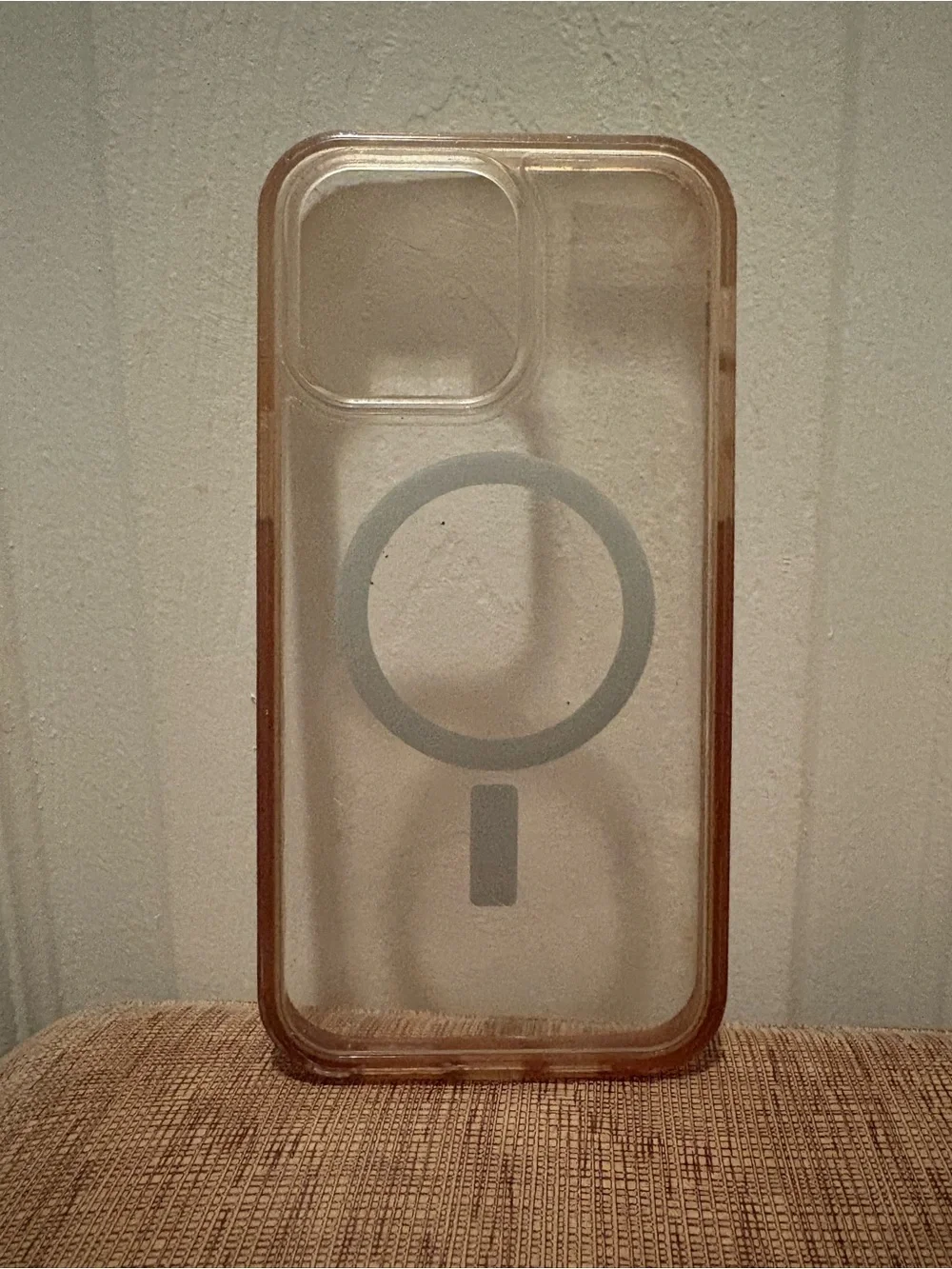 iPhone 14 Pro Max OtterBox Symmetry Clear Plus Case with MagSafe - Clear: & Bump